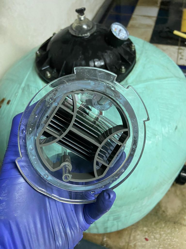 foto de bomba de piscina